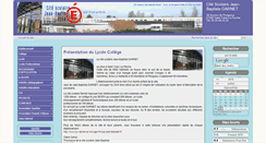 Desktop Screenshot of lyc-darnet.ac-limoges.fr