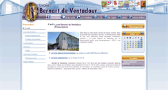 Desktop Screenshot of lyc-ventadour.ac-limoges.fr